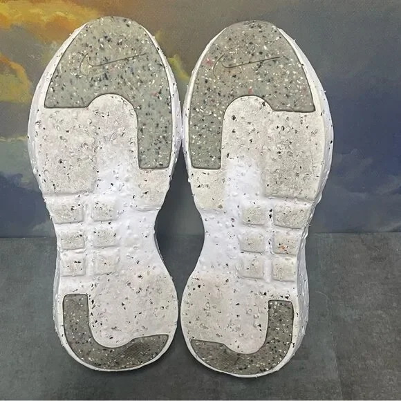Nike Crater Impact Women's Summit White Grey Fog Sneakers Size 7 - Picture 16 of 16